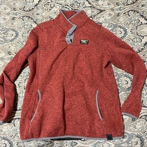 LL Bean sweater fleece pullover